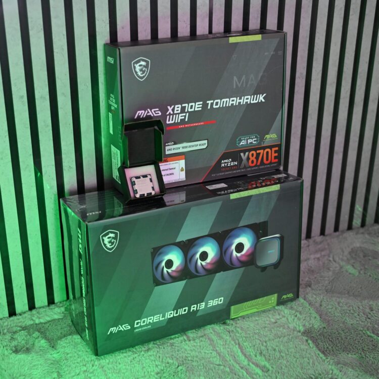 Ultimate AMD Upgrade Bundle - AMD 9800X3D, X870E Tomahawk & 360mm Cooler - Image 2
